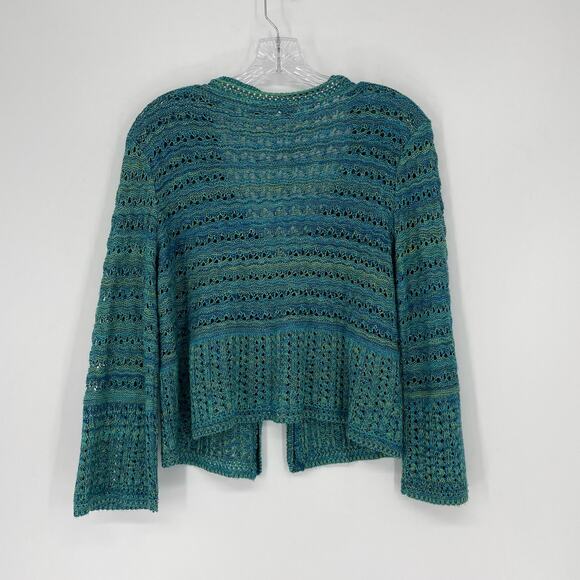 Two-One-Two New York Crochet Knit Sweater Size Small - Picture 4 of 5